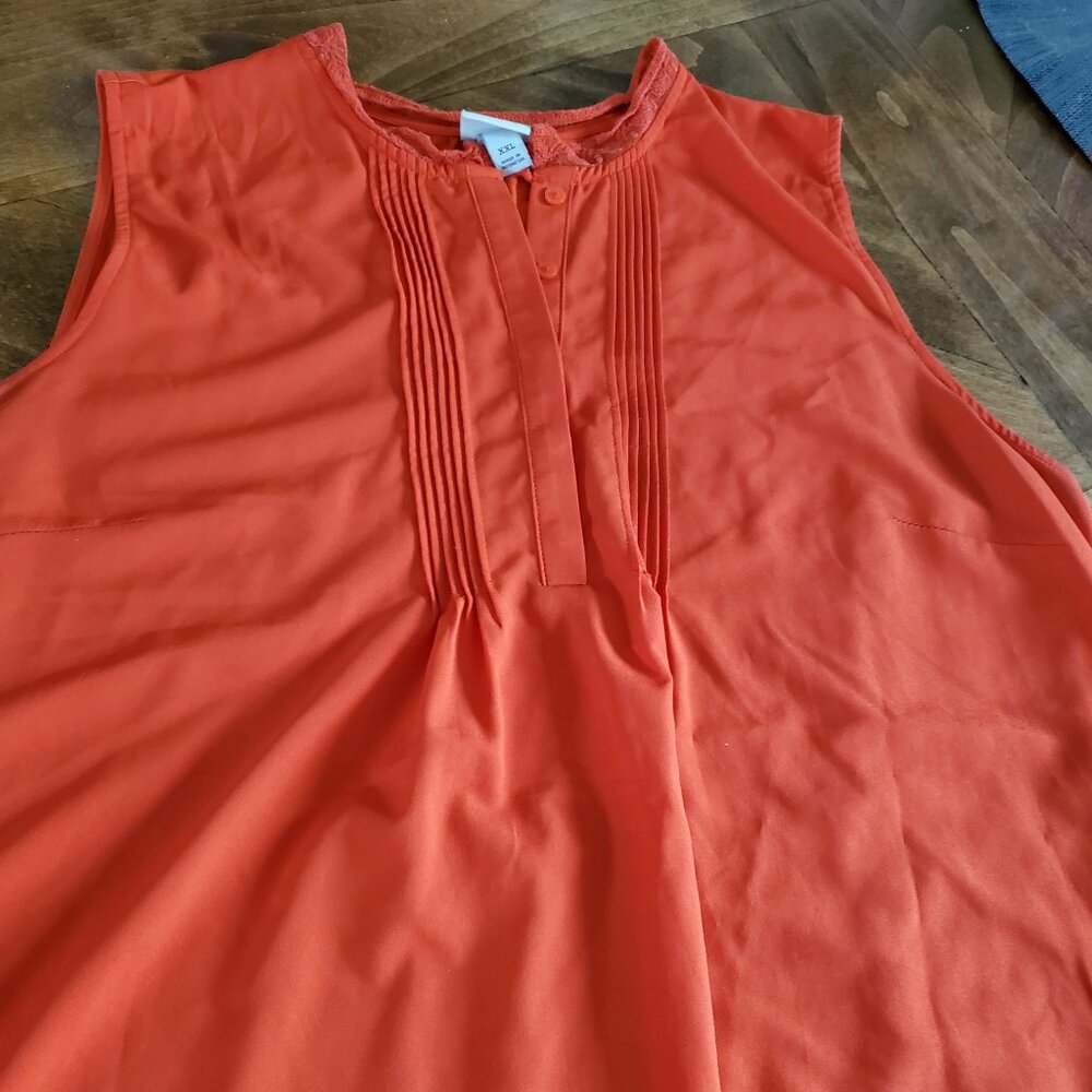 A New Day Sleeveless Blouse Top size XXL